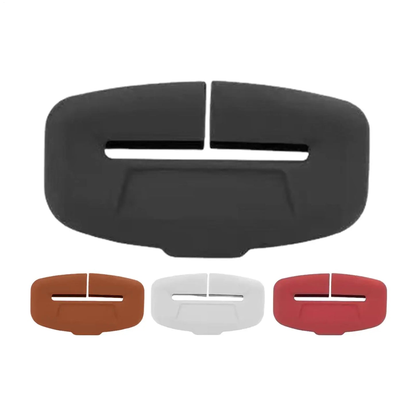 Silicone Seat Belt Buckle Covers – Anti-Scratch 4-Pack