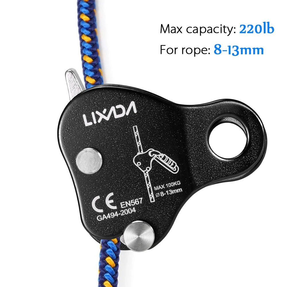 Protection Belay Device Grip Outdoor Climbing Rigging 8- Mountain