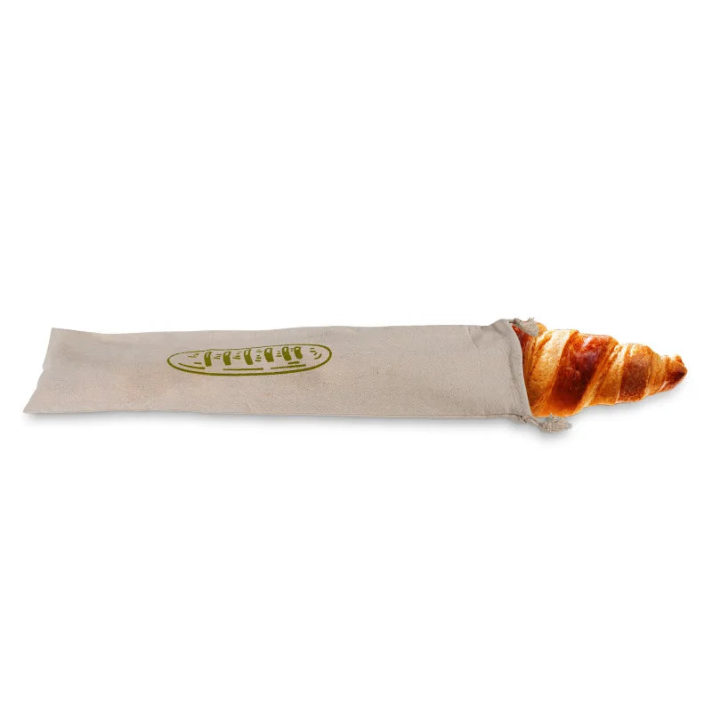 Reusable Linen Bread Bags Drawstring – Artisan Bread Storage