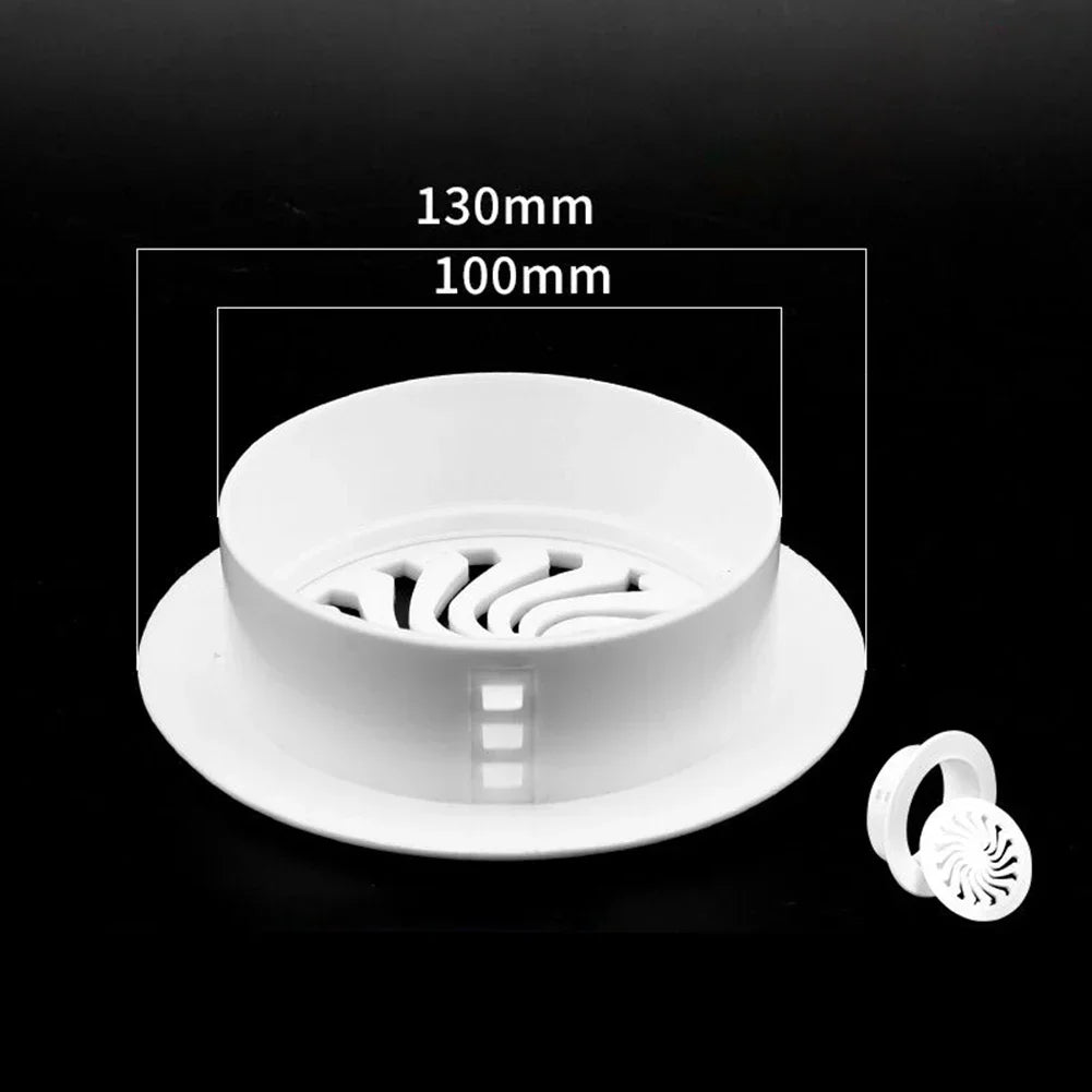 Round Ventilation Grille Cover – Plastic Wall Hole Cap 40–100mm