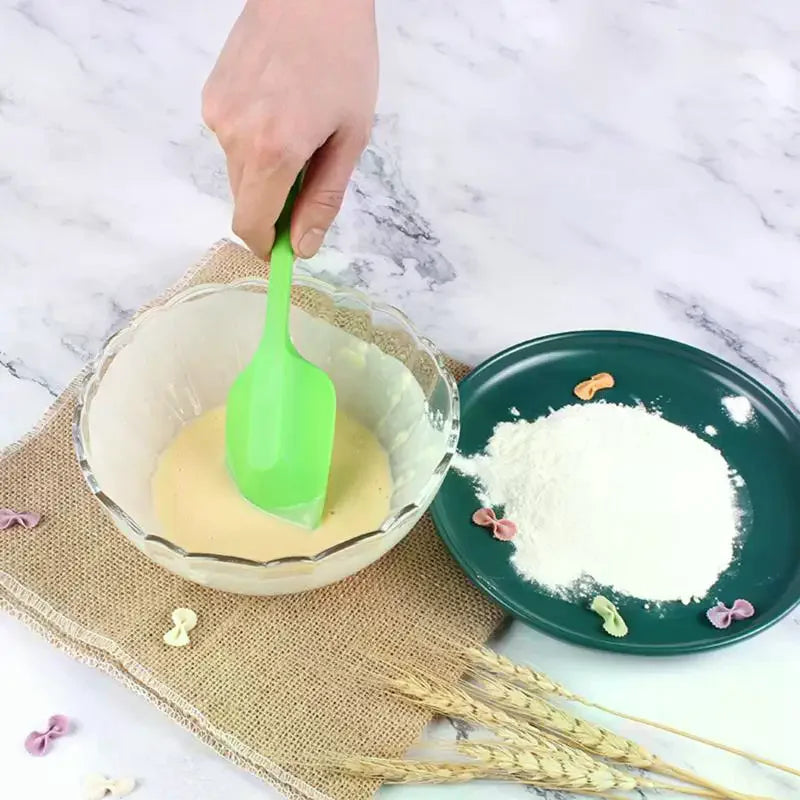 Large Silicone Square-Head Spatula | Cake & Baking Tool