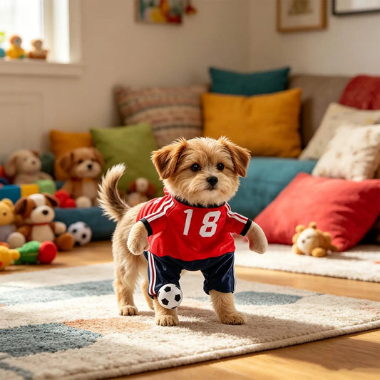 Dog & Cat Soccer Jersey | Breathable Pet Shirt for Summer Pet Jersey Shirt Peaceful Pleasures Health and Wellness