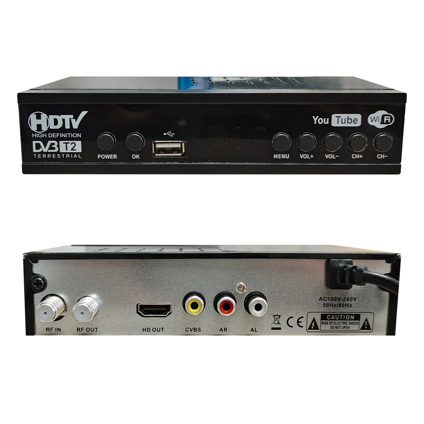 Tuoying DVB-T2/C Digital TV Set-Top Box – PVR & HD Receiver
