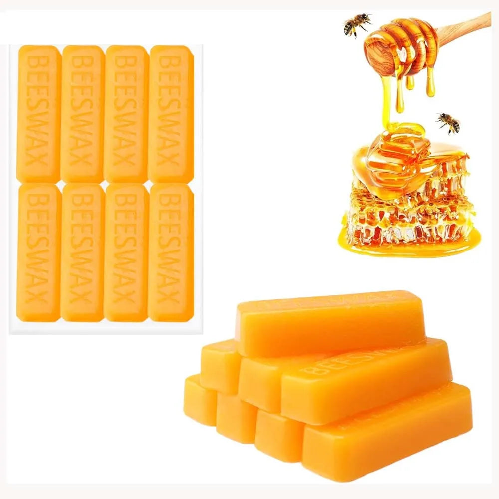 Natural Yellow Beeswax Bars – Candle Making, Polish & Crafts