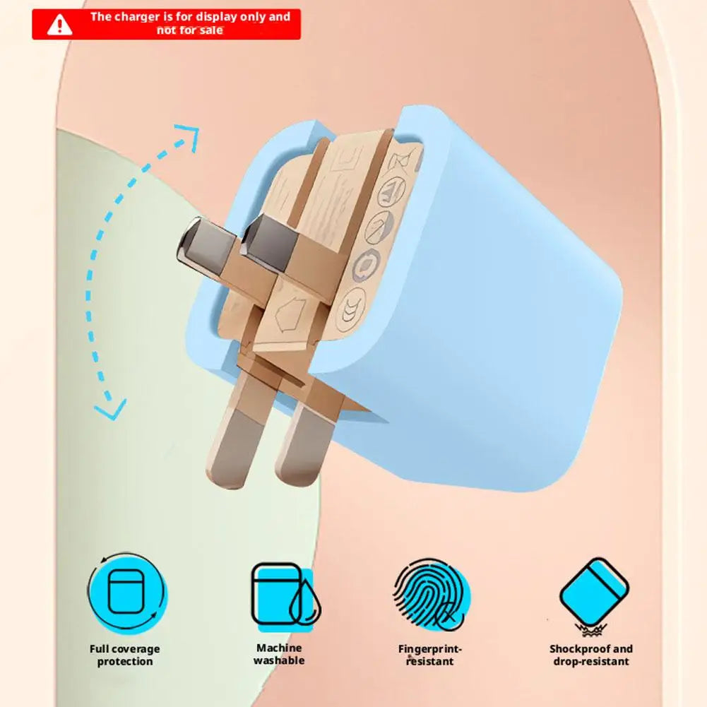 Silicone Protective Cover for Anker Nano 45W Charger – Shockproof Case Peaceful Pleasures Health and Wellness
