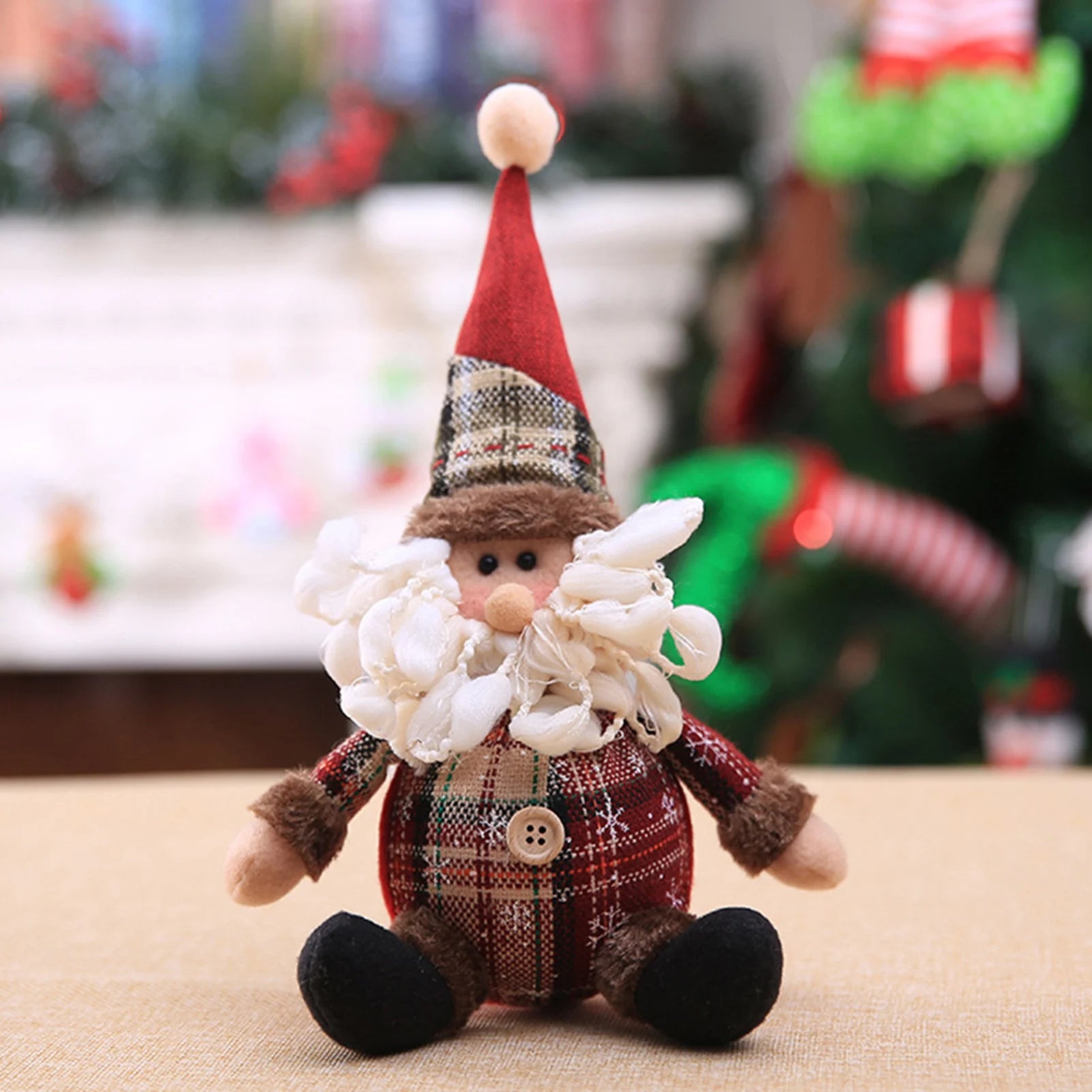 Christmas Tree Hanging Dolls Christmas Snowman Element Decor for Family Friend Christmas Gift Peaceful Pleasures Health and Wellness