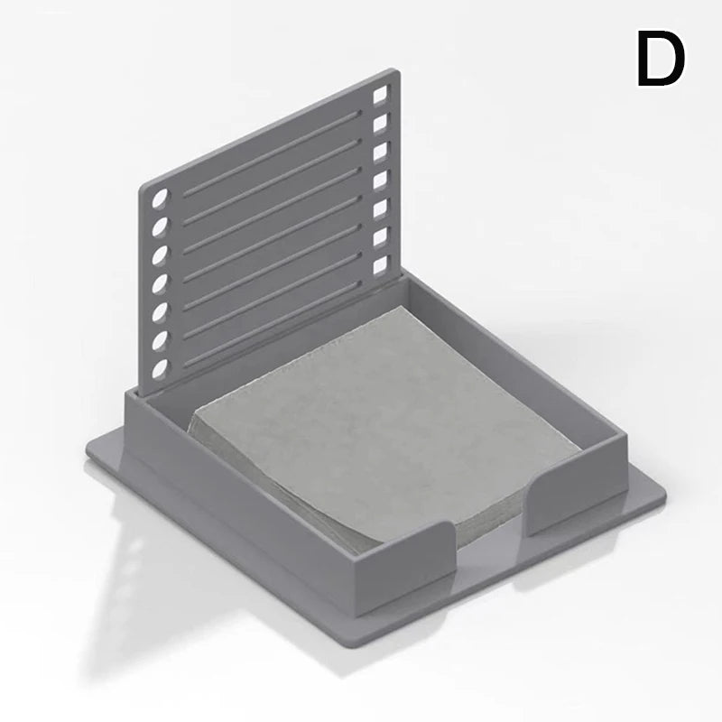 Sticky Note Dispenser Organizer with Template | HELTC