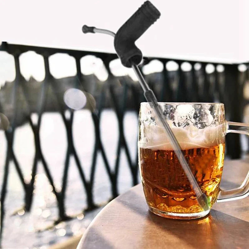 Hot-sale Bar Accessory Beer Bong Funnel Slammer Customized Branding Speed Snorkel for Beer Drinking,Timer Drinking Tool for Fun Peaceful Pleasures Health and Wellness