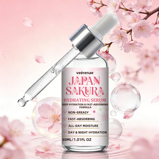 Japan Sakura Hydrating Face Serum – Lightweight Moisturizer Hydrating Face Serum Oasis Select