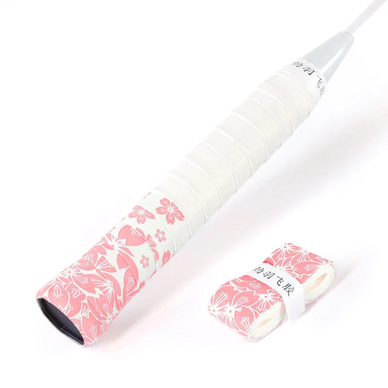 Sakura Grip Tape for Tennis & Badminton – Non-Slip, Sweat-Absorbing