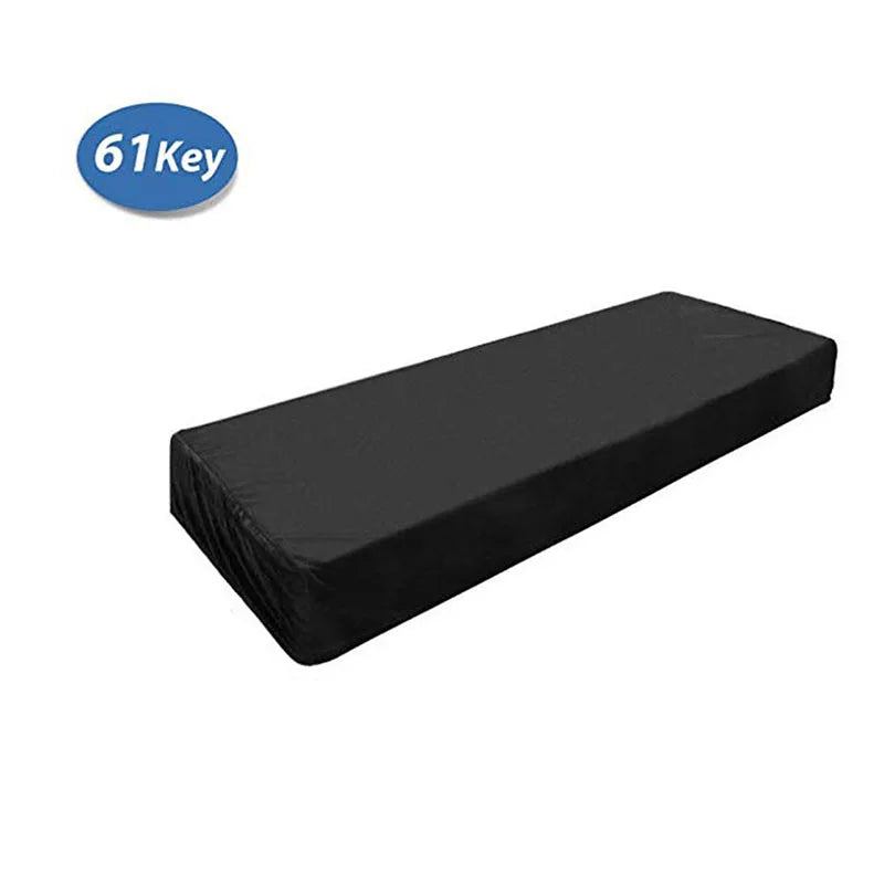 61/88 Keys Piano Keyboard Covers Piano Keyboards Stretchable Dust Proof Folding Waterproof Covers With Drawstring Locking Clasps Peaceful Pleasures Health and Wellness 61-Key