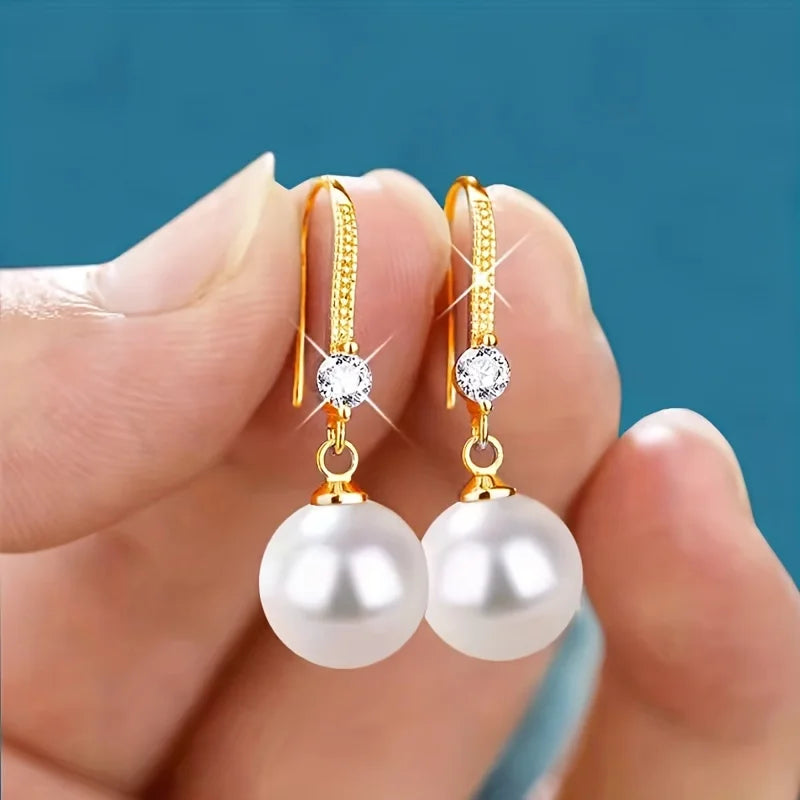 Oval Teardrop Drop Earrings | Bridal & Party Jewelry Gift