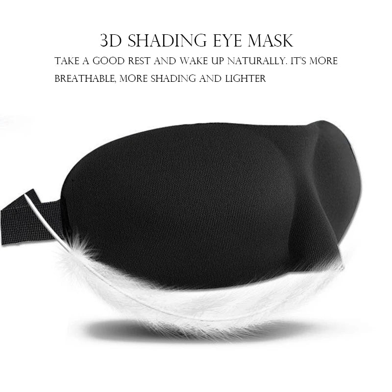 3D Sleep Mask – Blackout Eye Mask for Travel & Better Sleep Sleep Eye Mask Peaceful Pleasures Health and Wellness