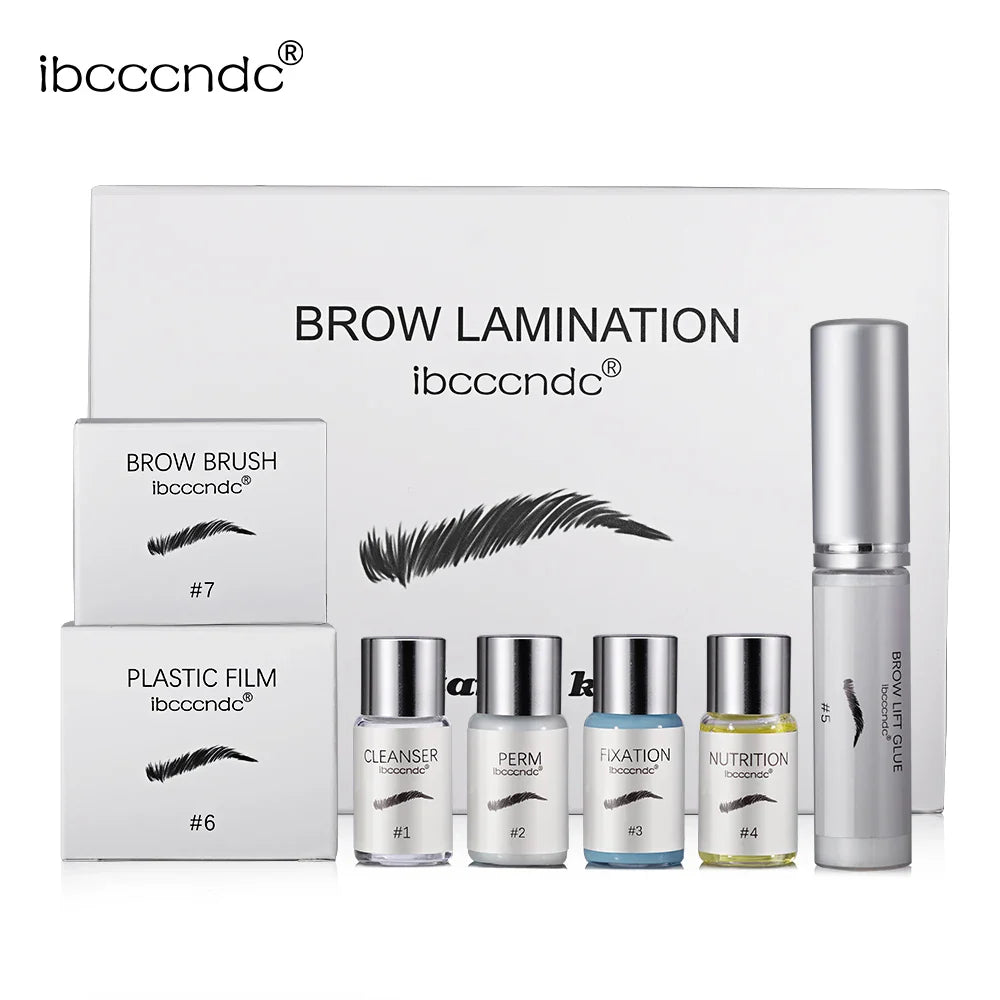 Keratin Brow Lamination Kit – Semi-Permanent Lift & Perm Set