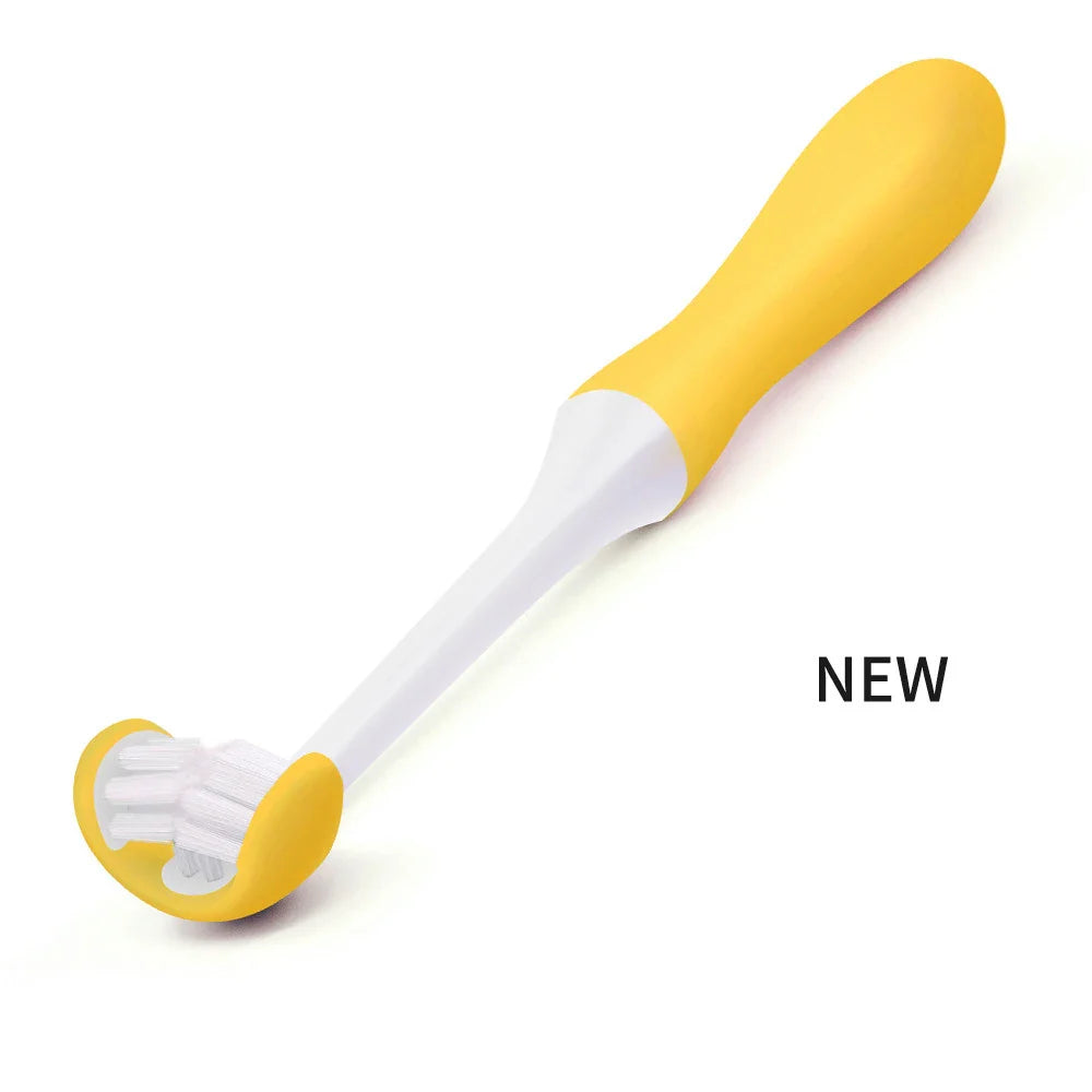 Kids U-Shaped 3D Toothbrush | Soft Silicone | Ages 4–12