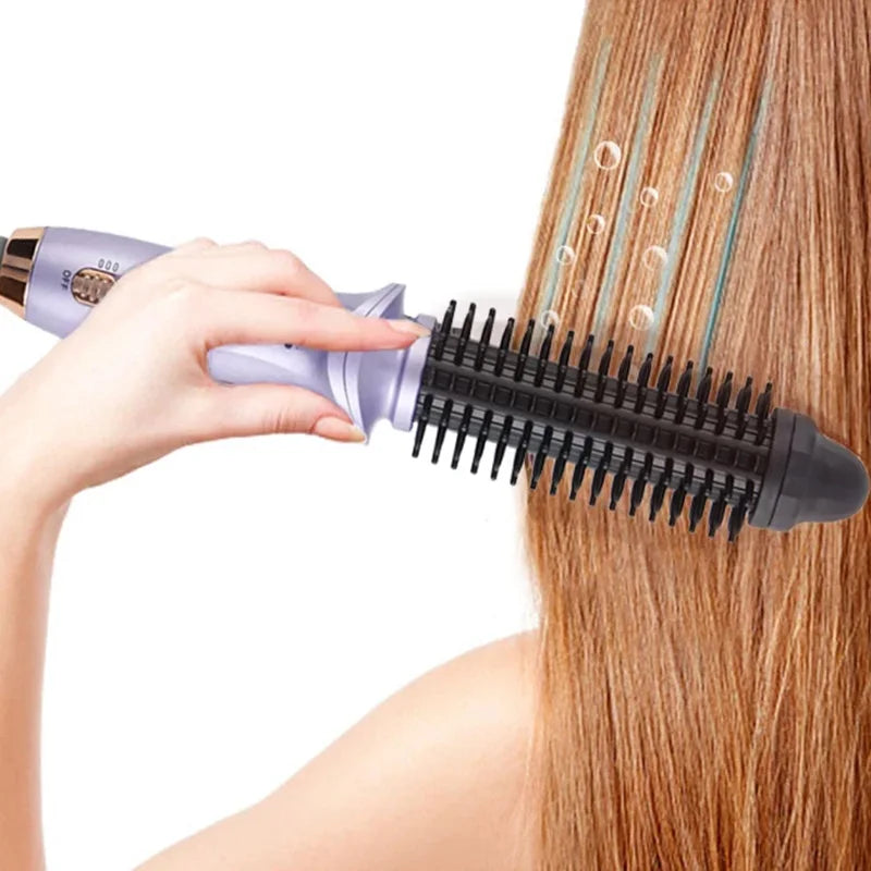 Professional Curling Iron Long Hair Straightener And Curler 2 In 1 Twist Ceramic Hair Rollers Set Curlers Peaceful Pleasures Health and Wellness
