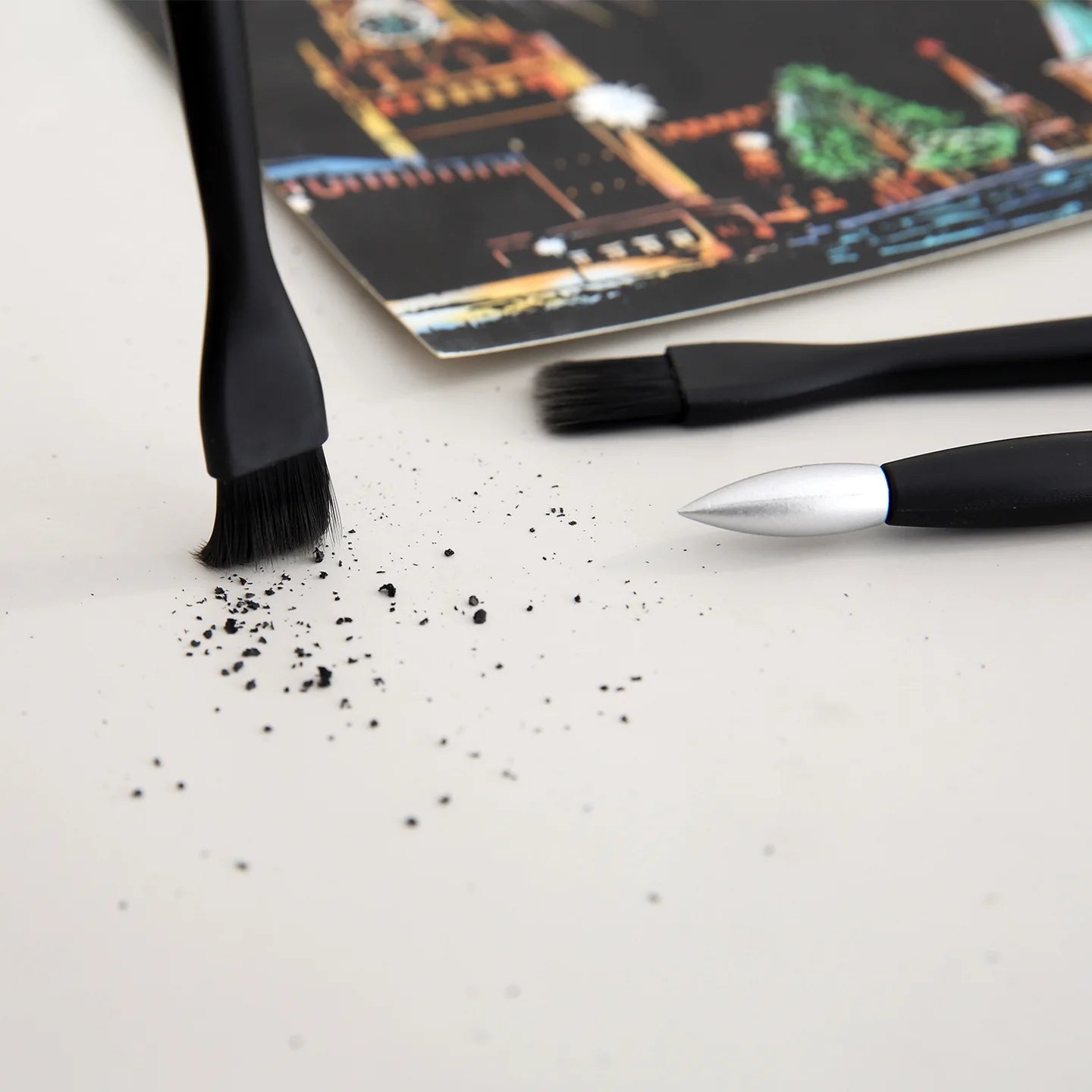 Bview Art Muti-function Scratch Pen All-in-one Resin Drawing Tool
