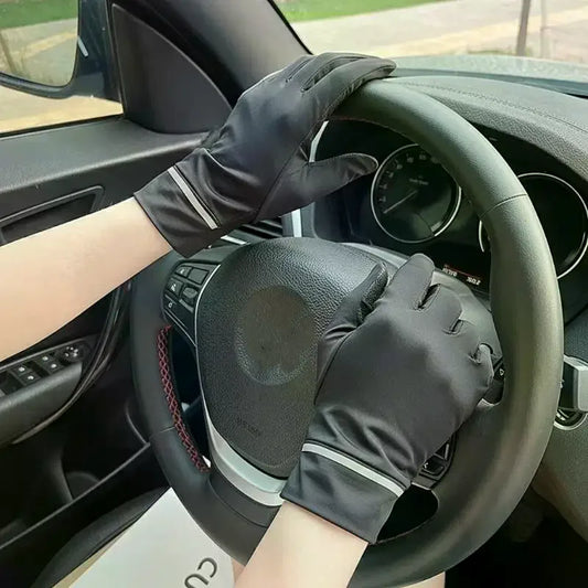 Women's UV Sun Gloves – Breathable Mesh, Touchscreen, Non-Slip Sun Protection Gloves Oasis Select