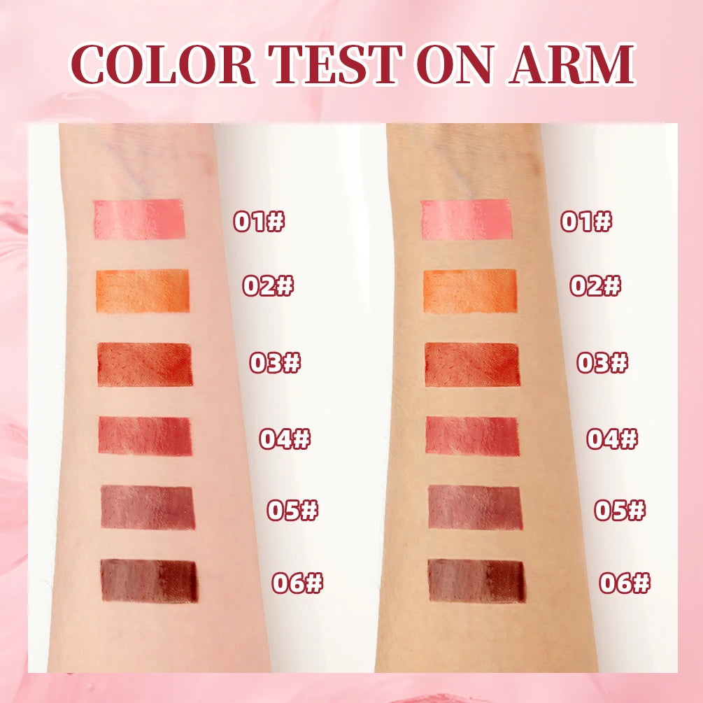 QIBEST Slick Lip Gloss Moisturizing Glass Water Gloss Sexy Plump Lip Makeup Mirror Lip Glaze Lasting Lipgloss Oil Tinted Pigment Peaceful Pleasures Health and Wellness