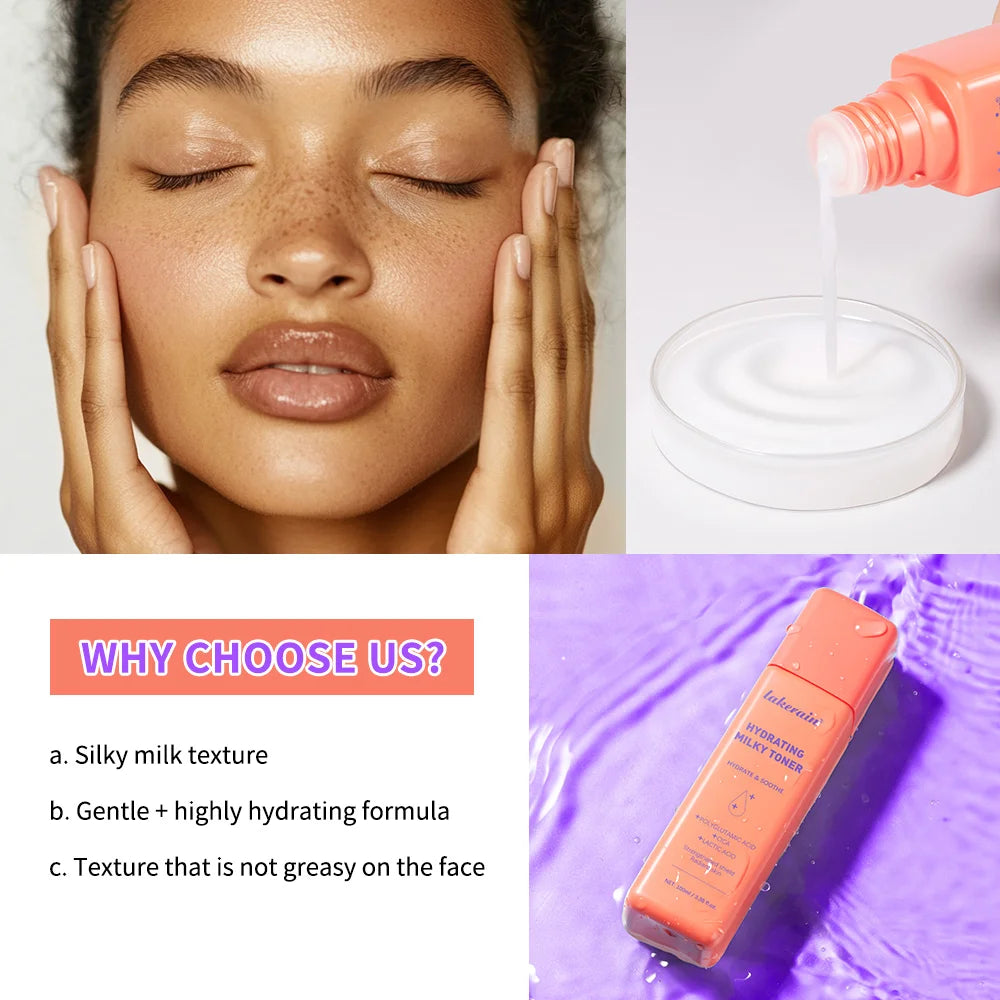 Hydrating Milky Toner Ultra Hydrating Toner for Face Soothes Skin Moisture Reduces Redness Barrier Repair Skincare Peaceful Pleasures Health and Wellness