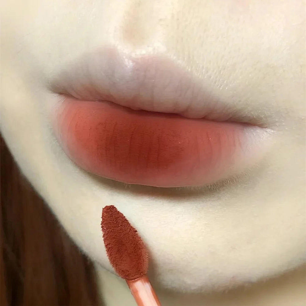 6-Color Matte Liquid Lipstick | Velvet Nude Pink Waterproof Lip Tint