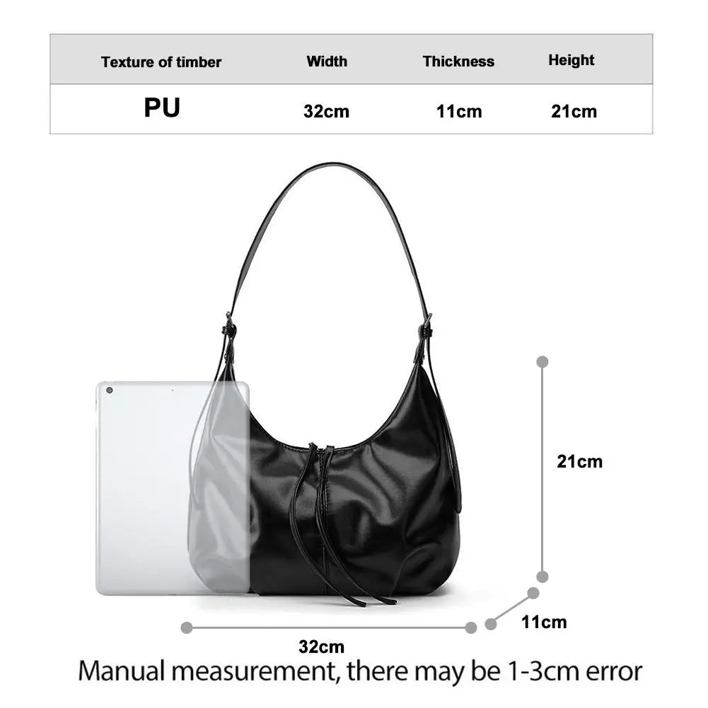 Korean Style Large Tote Bag | Women's Crossbody Shoulder Bag