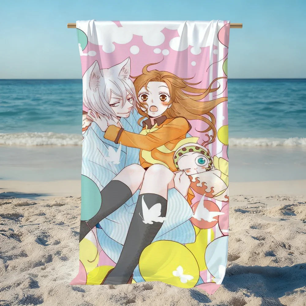 Kamisama Kiss Quick-Dry Beach Towel | Soft, Lightweight & Fast Quick-Dry Beach Towel Peaceful Pleasures Health and Wellness