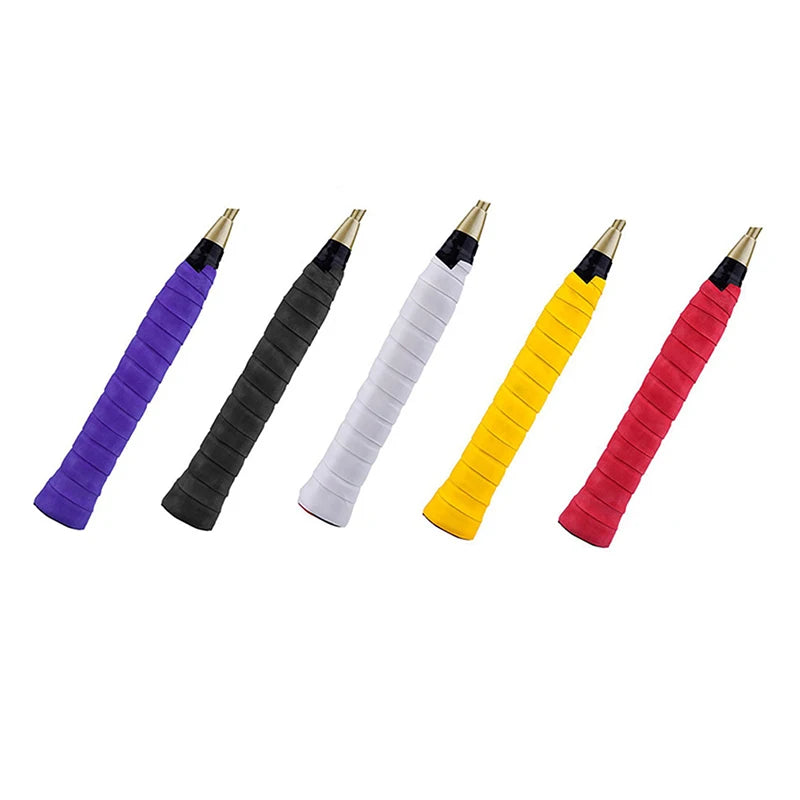 Tennis Overgrip Anti-Sweat Shock Absorption Racket Grip Tape Non-Slip Replacement Badminton Handle Wrap Hot Sports Accessories Peaceful Pleasures Health and Wellness