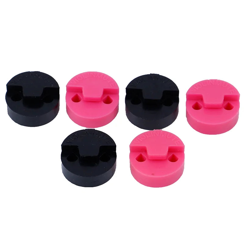Professional Violin Parts Accessories 20 X Black Acoustic Round