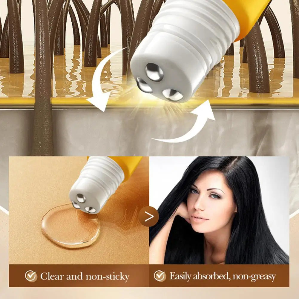 Batana Hair Roller Oil – Hair Loss, Postpartum & Scalp Relief
