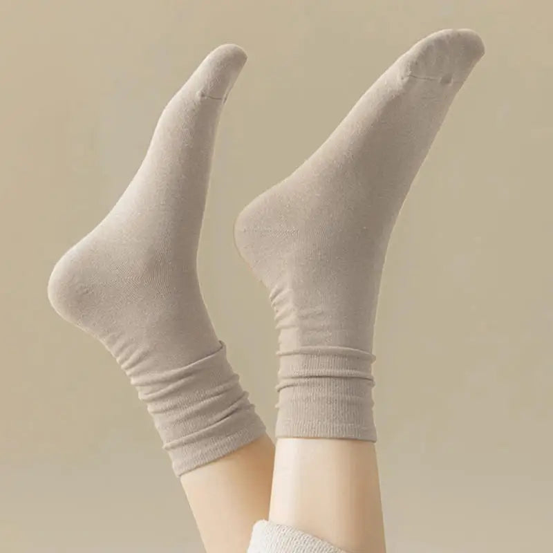 3 Pairs Sports Socks Men Women Elastic Breathable Sweat Absorbing Simple Versatile Athletic Socks Peaceful Pleasures Health and Wellness
