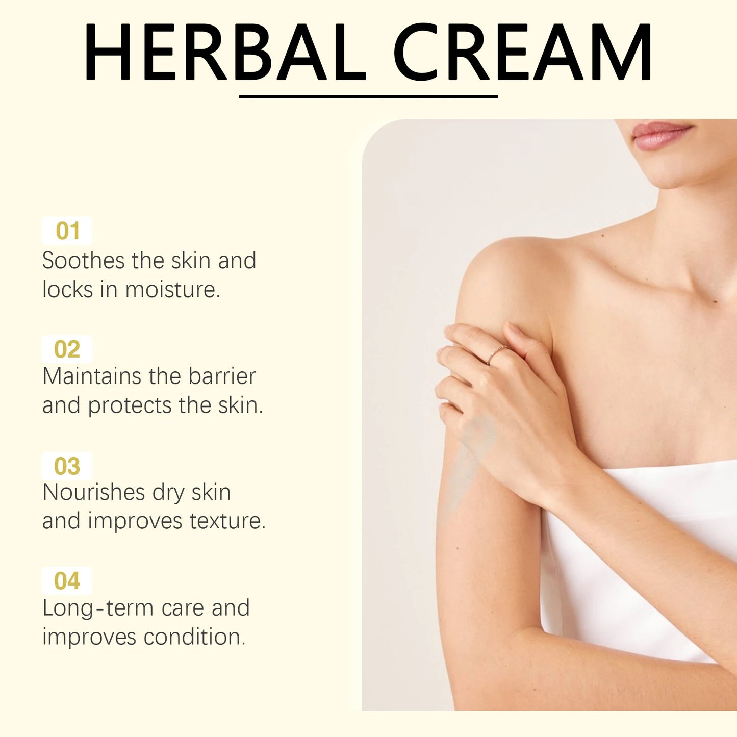 Tea Tree & Centella Asiatica Herbal Cream for Dry Skin