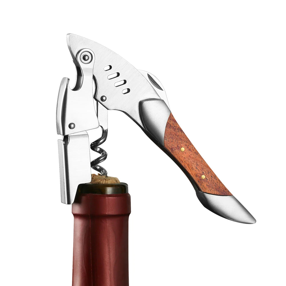 Shark Design Wine Bottle Opener for Beer Bottle or Carton with Small Knife Shark Home Decor Wine or Kitchen Accessories Peaceful Pleasures Health and Wellness