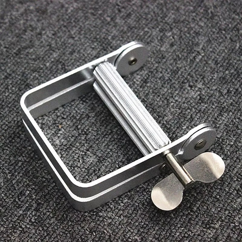 New Aluminum Large Metal Tube Squeezer Mini Key Metal Tube Squeezing Roller Kit for Toothpaste Hand Cream and Hair Dyeing Peaceful Pleasures Health and Wellness