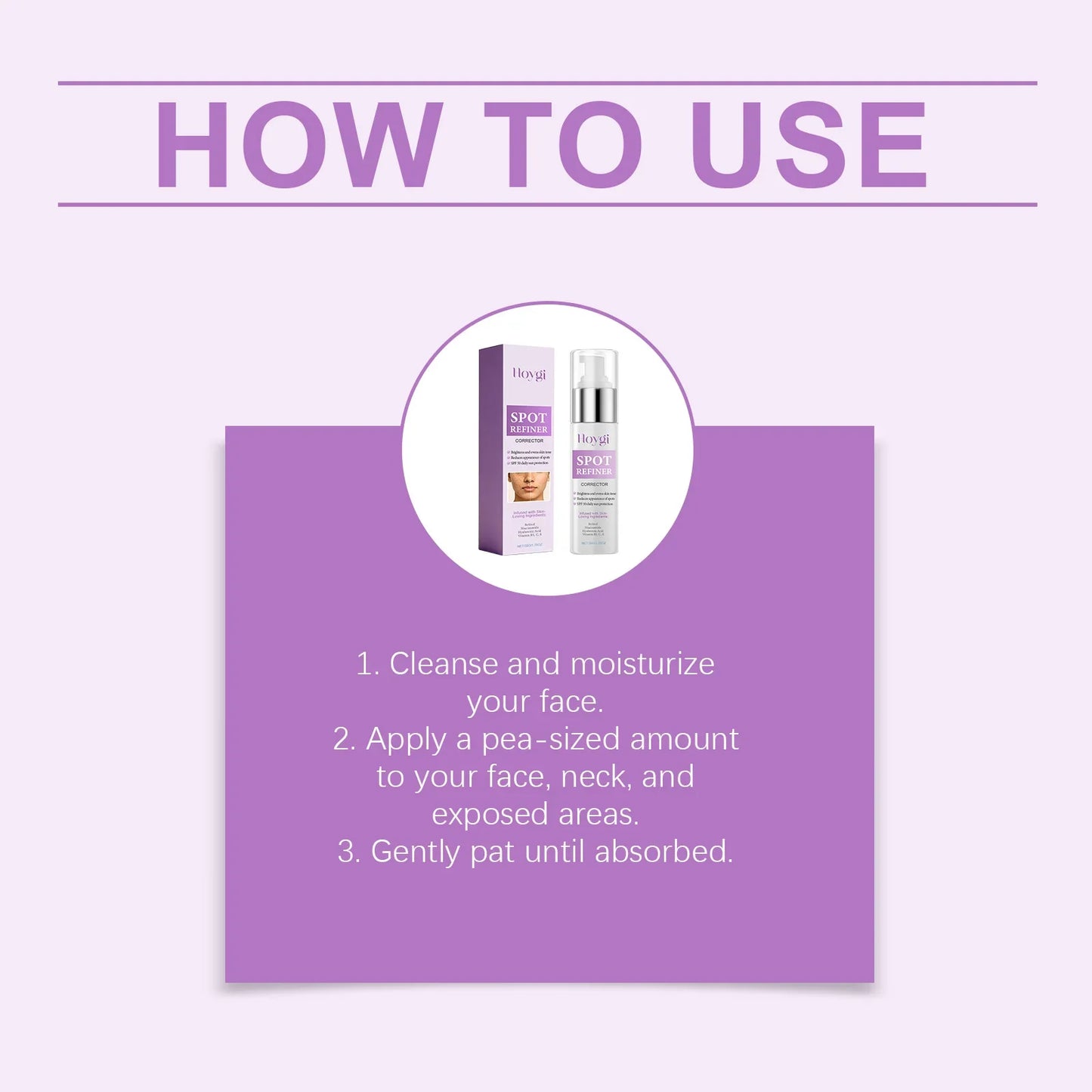 Hoygi SPF 50 Dark Spot Brightening Face Cream | Moisturizer