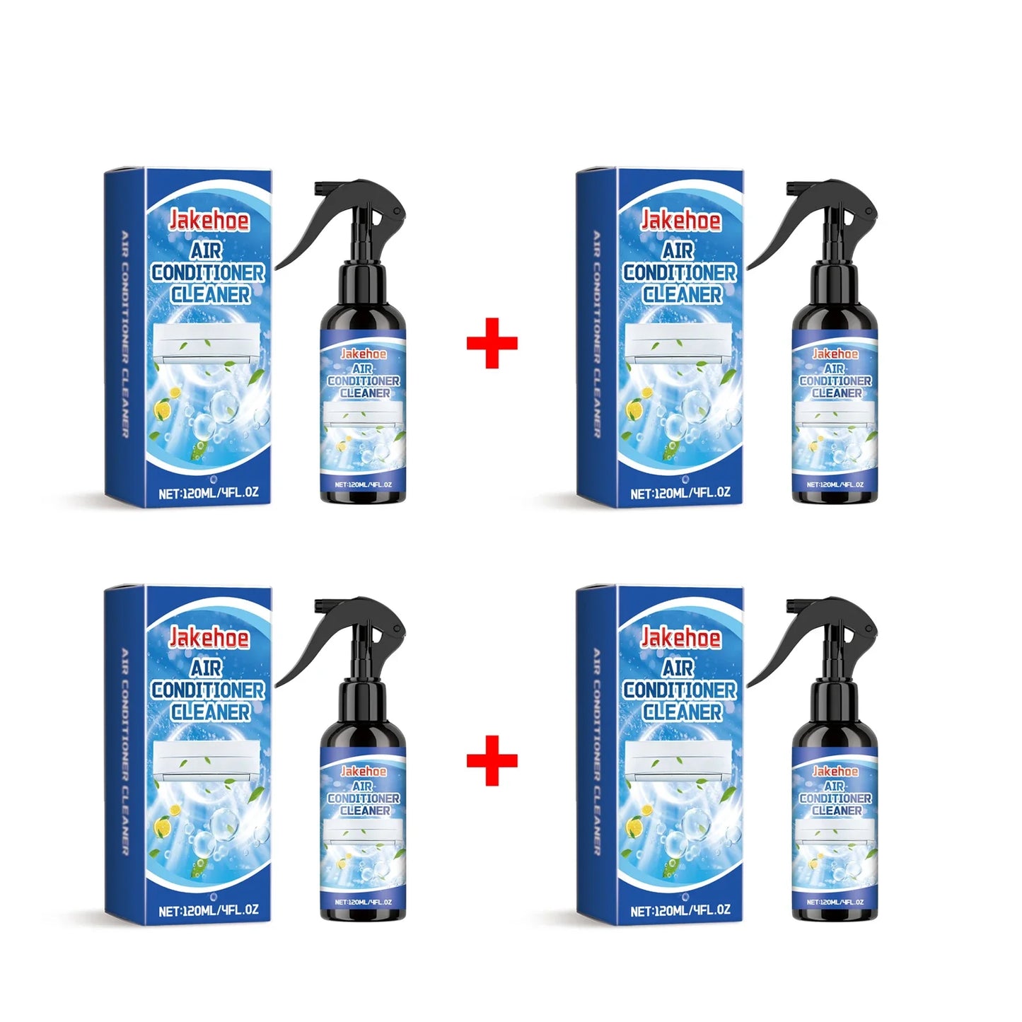 JAKEHOE AC Foam Cleaner Spray – Dust, Bacteria & Odour 120ml