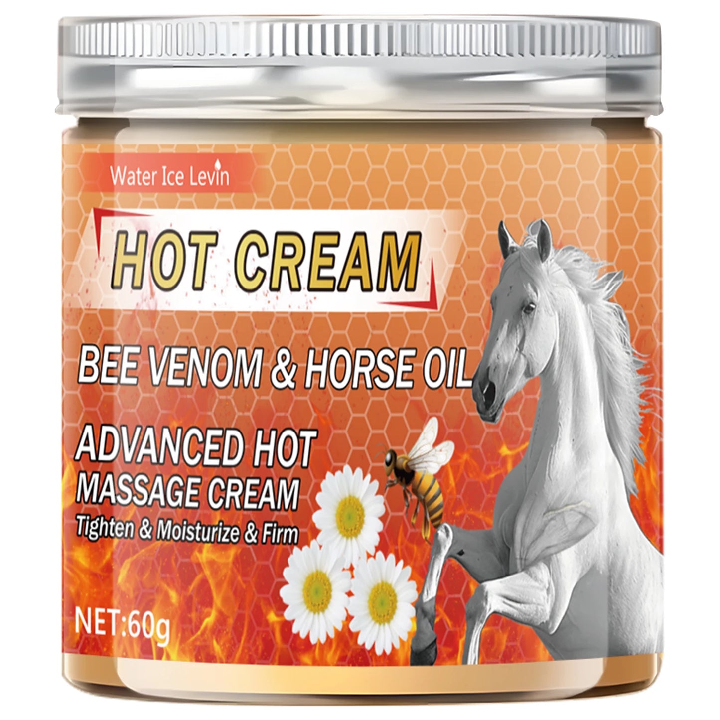 Bee Venom & Horse Oil Hot Cream – Warming & Firming Body Cream