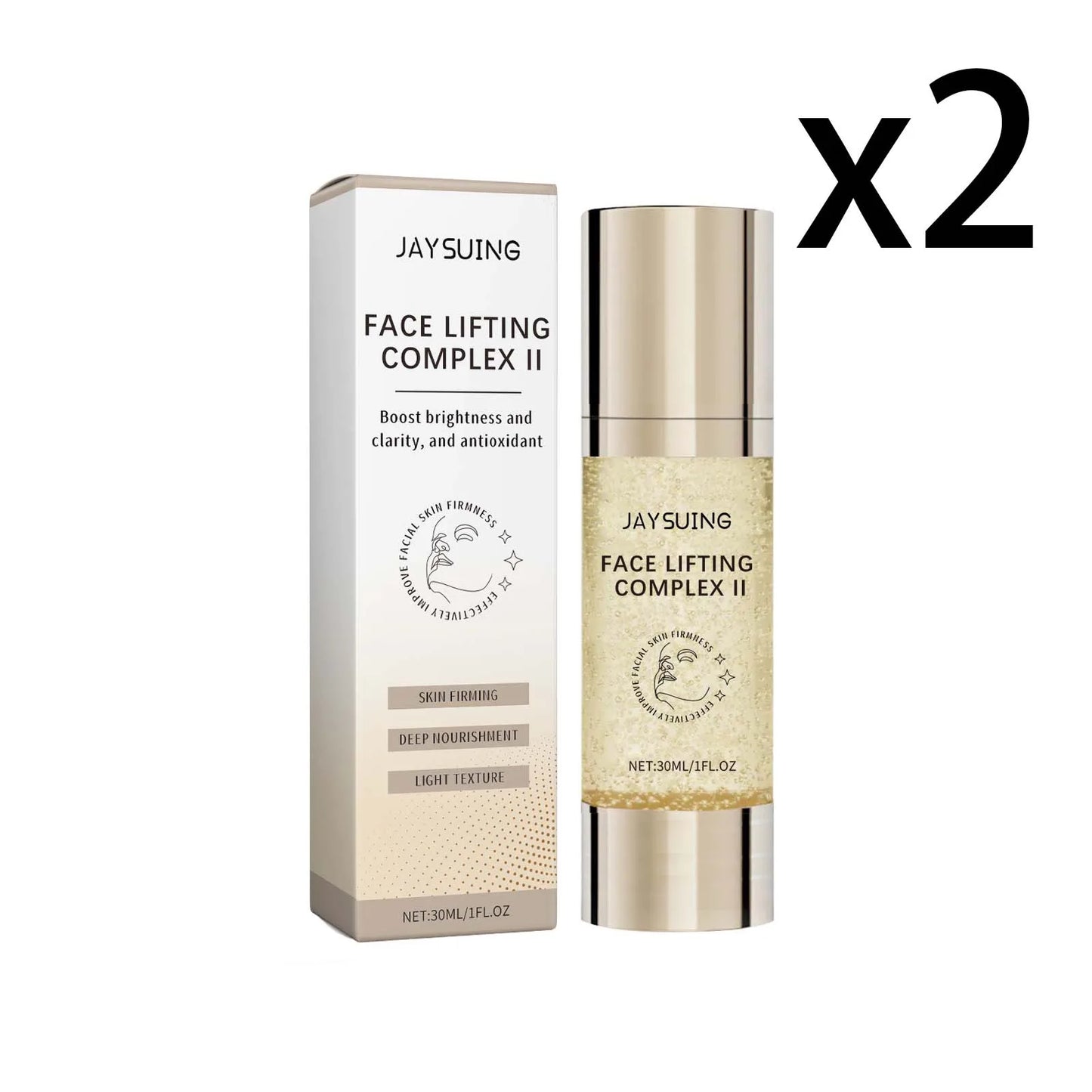 Tocopherol Firming Facial Essence for Moisture & Elasticity Peaceful Pleasures Health and Wellness 2x30ml 30ml