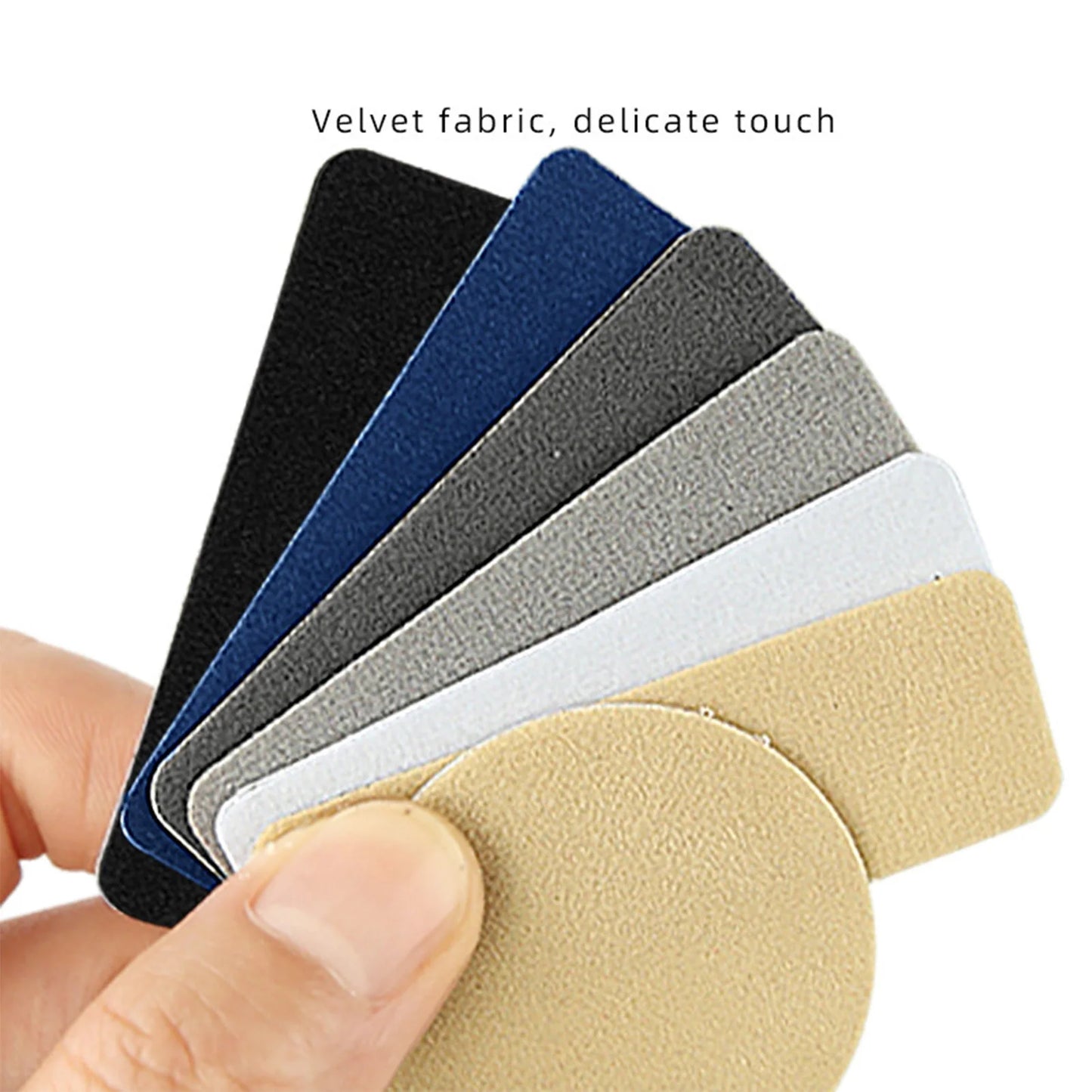 6pcs Inside Shoe Repair Patches Multi Color Inside Hole Repair Shoe Patches for Most Types of Shoes Peaceful Pleasures Health and Wellness