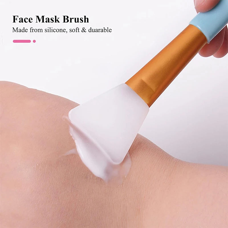 Mask Bowl and Stick Set, 9 Pieces DIY Tools Kit, Bowl, Lid, Brush, Stick, Spray Bottle, Soaking Bottle, Make Mask Easier Peaceful Pleasures Health and Wellness