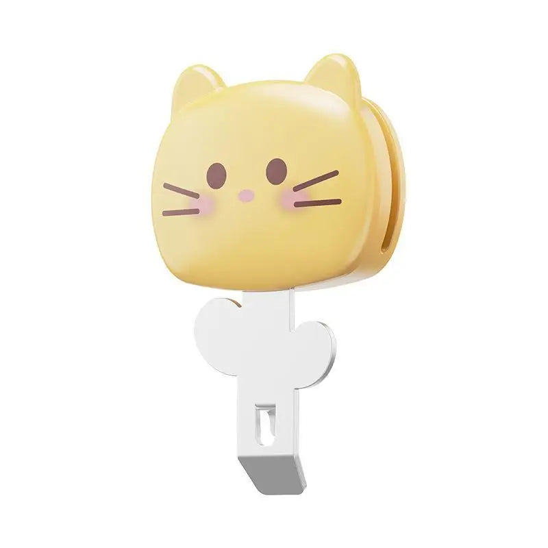 1pc Cute Oral Liquid Bottle Opener Multifunctional Cap Opener Portable Screwdriver Adorable Animal Prints Bottle Opener Peaceful Pleasures Health and Wellness Yellow