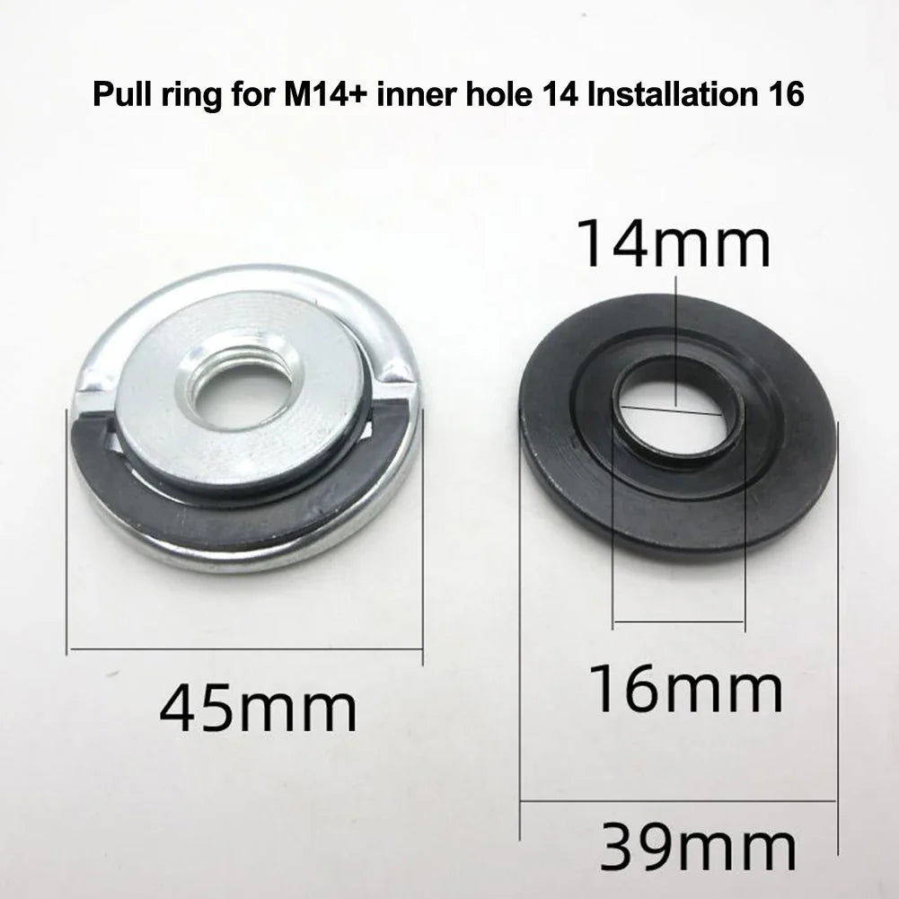 M14 Quick-Release Self-Locking Angle Grinder Flange Nut Set