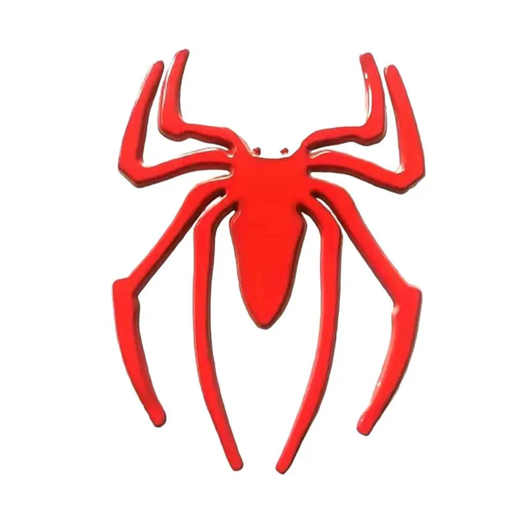 3D Metal Spider Car Sticker Personalized Auto Decal Creative Car Sticker Scratch Cover Decorative Sticker Window Decoration Peaceful Pleasures Health and Wellness D