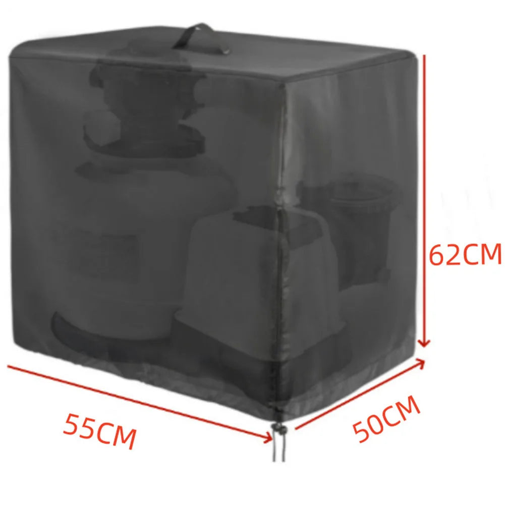 Waterproof Pool Sand Filter Pump Cover | 420D Oxford Cloth