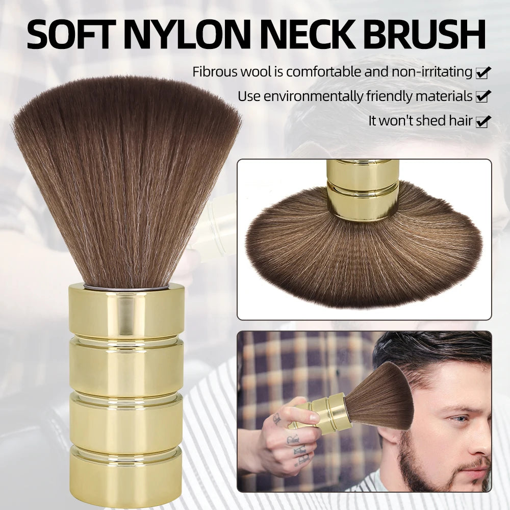 Soft Barber Face Duster Hair Brush Hair Salon Cutting Hairdressing Hairbrush Sweeping Neck Tool for every Barber or Salon Peaceful Pleasures Health and Wellness