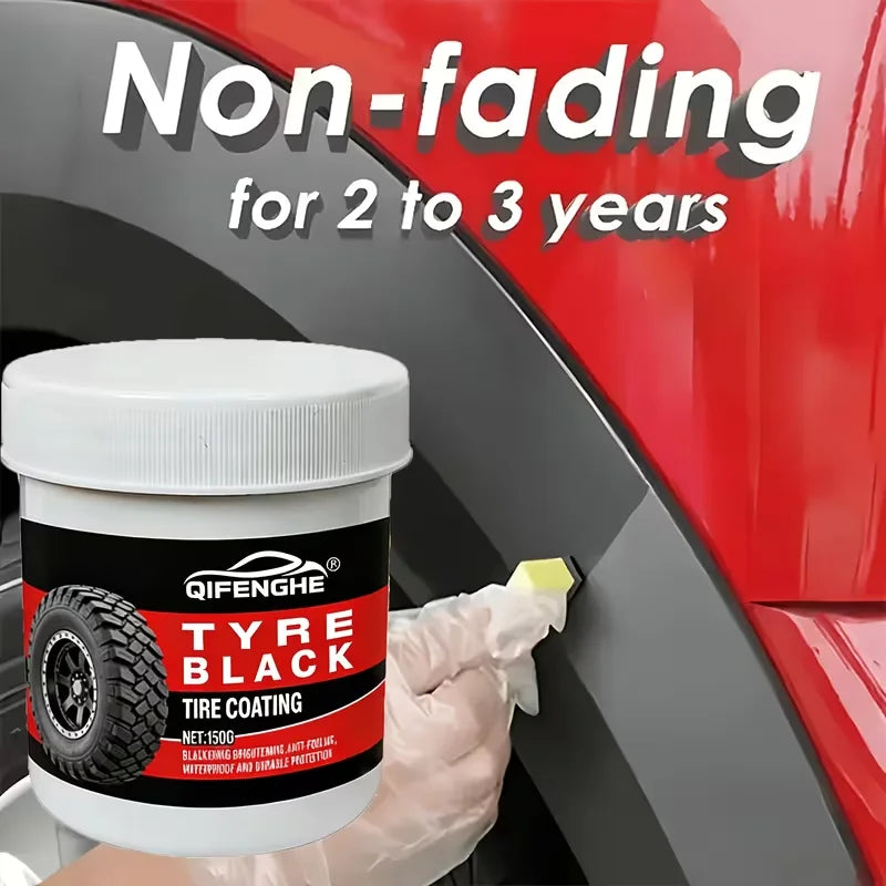 Tire Black Coating Paste – Shine, Protect & Anti-Fade