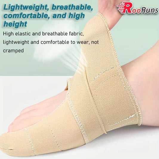 One Pcs Thumb Sleeve Breathable Thumb Straightening Wrap With Wear-Resistant Silicone Pad For Comfortable Walking Peaceful Pleasures Health and Wellness
