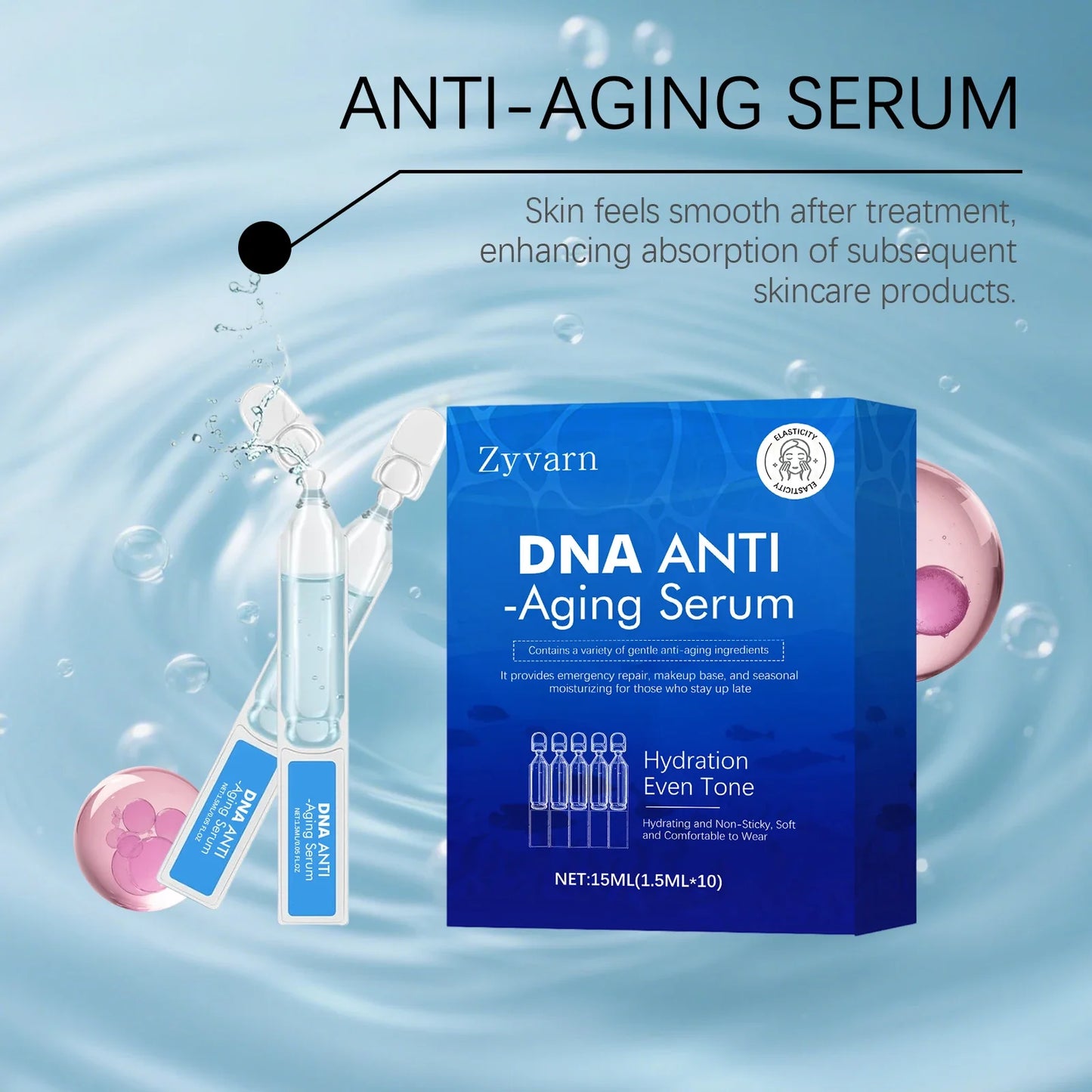 Zyvarn DNA Sodium Anti-Aging Face Serum | Firm & Hydrate