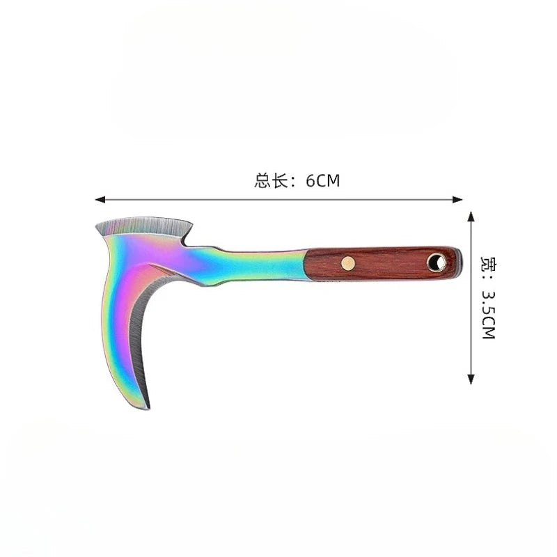 Keychain small kitchen knife mini sickle gift knife courier knife body knife key knife non-folding knife pendant accessories. Peaceful Pleasures Health and Wellness