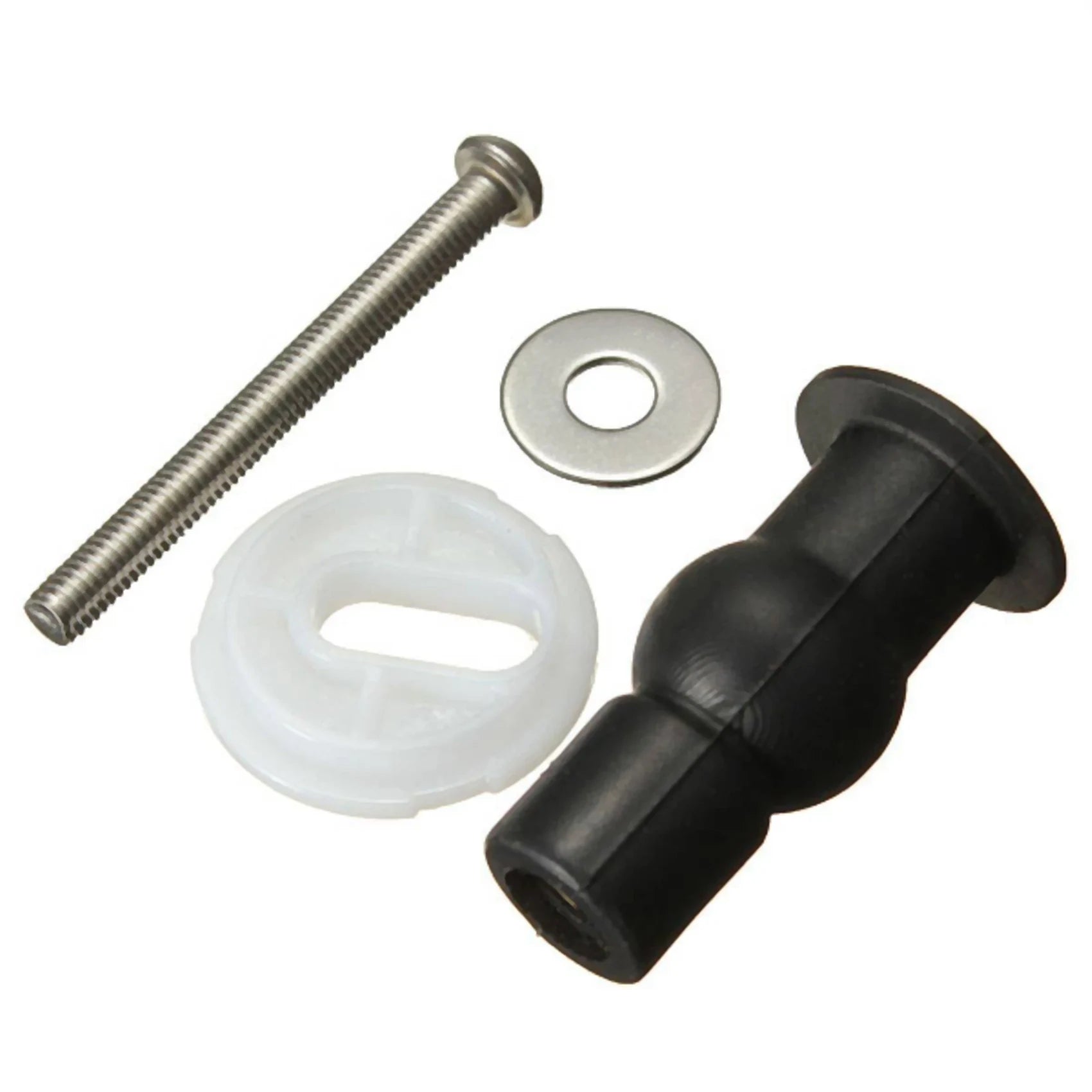 A36T-10 Pair Of Screws For Toilet Seat Toilet Lid Toilet Seat Toilet Seat Cover Black Peaceful Pleasures Health and Wellness